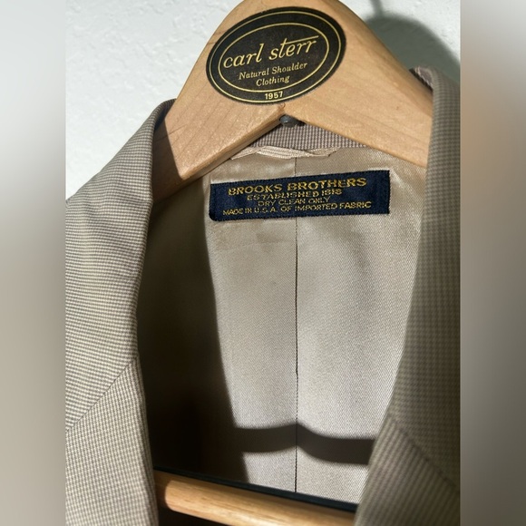 Brooks Brothers Tan Suit Set - Picture 3 of 4